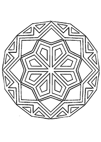 mandala coloring pages - page 110