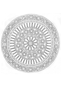 mandala coloring pages - page 116