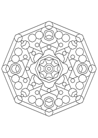 mandala coloring pages - page 34