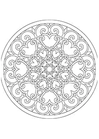 mandala coloring pages - page 44