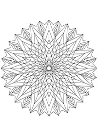 mandala coloring pages - page 48