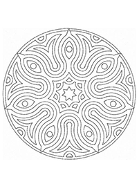 mandala coloring pages - page 57