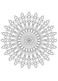 mandala coloring pages - page 58