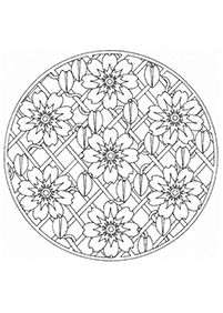 mandala coloring pages - page 69