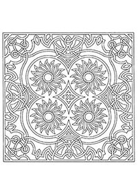 mandala coloring pages - page 79