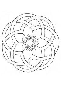 mandala coloring pages - page 91