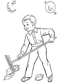 autumn coloring pages - page 18