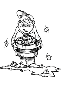 autumn coloring pages - page 51