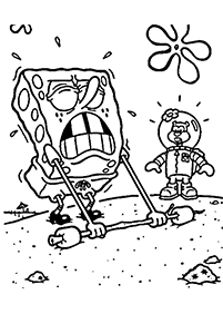 spongebob coloring pages - page 11