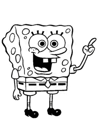 spongebob coloring pages - page 13