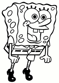 spongebob coloring pages - page 35