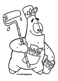 spongebob coloring pages - page 37