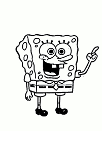 spongebob coloring pages - page 38