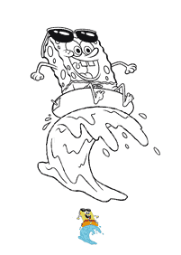 spongebob coloring pages - page 43