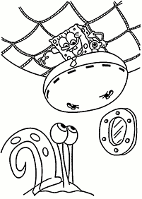 spongebob coloring pages - page 50