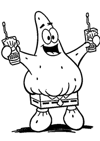 spongebob coloring pages - page 53