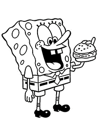 spongebob coloring pages - page 6