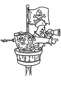 spongebob coloring pages - page 75