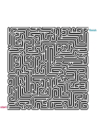 Druckbare Labyrinthe - Labyrinth 103