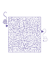 Druckbare Labyrinthe - Labyrinth 110