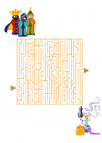 Druckbare Labyrinthe - Labyrinth 111