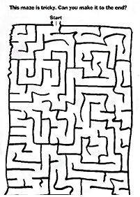Druckbare Labyrinthe - Labyrinth 113