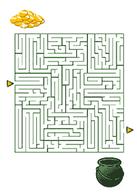 Druckbare Labyrinthe - Labyrinth 118