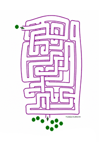 Druckbare Labyrinthe - Labyrinth 119