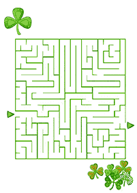 Druckbare Labyrinthe - Labyrinth 122