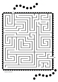 Druckbare Labyrinthe - Labyrinth 170