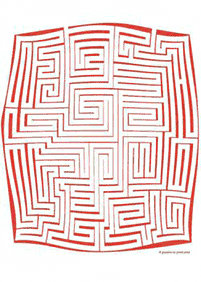 Druckbare Labyrinthe - Labyrinth 173