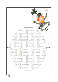 Druckbare Labyrinthe - Labyrinth 95