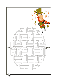 Druckbare Labyrinthe - Labyrinth 99