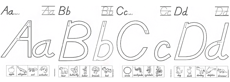 Englisches Alphabet - Seite 22