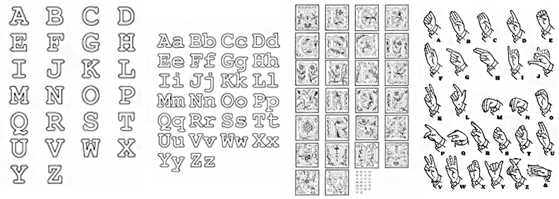 Englisches Alphabet - Seite 24