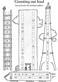 Arbeitsblätter der ersten Klasse - Arbeitsblatt 208