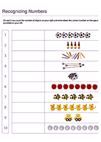 Kindergarten Arbeitsblätter - Arbeitsblatt 258