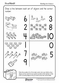 Kindergarten Arbeitsblätter - Arbeitsblatt 45