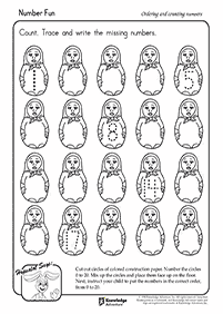 Kindergarten Arbeitsblätter - Arbeitsblatt 61