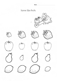 Kindergarten Arbeitsblätter - Arbeitsblatt 89