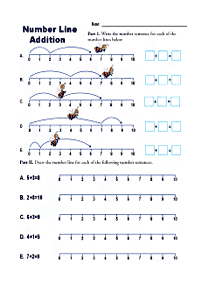 Einfache Addition für Kinder - Arbeitsblatt 25