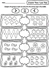 Einfache Math für Kinder - Arbeitsblatt 22