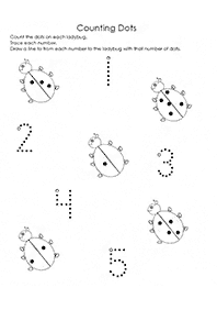 Einfache Math für Kinder - Arbeitsblatt 9