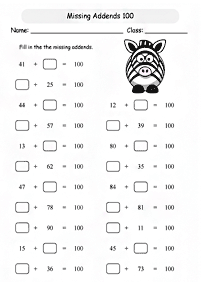 Math für Kinder - Arbeitsblatt 159