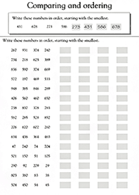 Math für Kinder - Arbeitsblatt 235