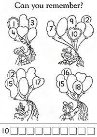 Math für Kinder - Arbeitsblatt 26