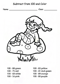 Math für Kinder - Arbeitsblatt 3