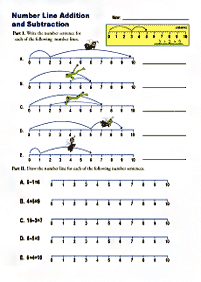 Einfache Subtraktion - Arbeitsblatt 21