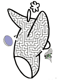 Druckbare Labyrinthe - Labyrinth 9