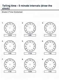 Sagen Sie die Zeit (Uhr) - Arbeitsblatt 88
